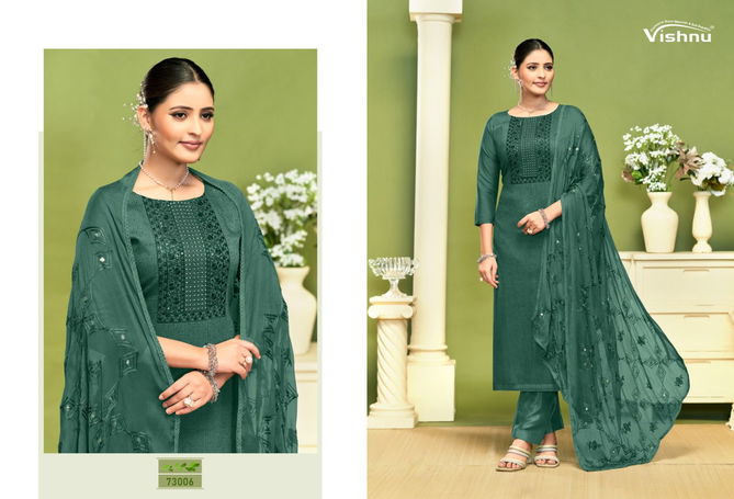 Nagina Vol 2 By Vishnu Chinon Designer Dress Material Suppliers In India